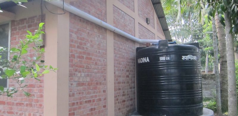Rain Water Harvesting System in BaSE Warehouse