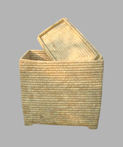 Date Palm Leaf & Grass – Laundry Basket