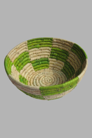 Date Palm Leaf & Grass – Green & Nat Bati