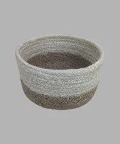 Basket Round (Jute Drawstring)