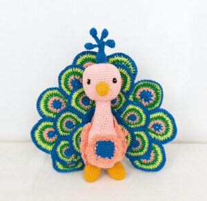 Crochet Toys - Peacock